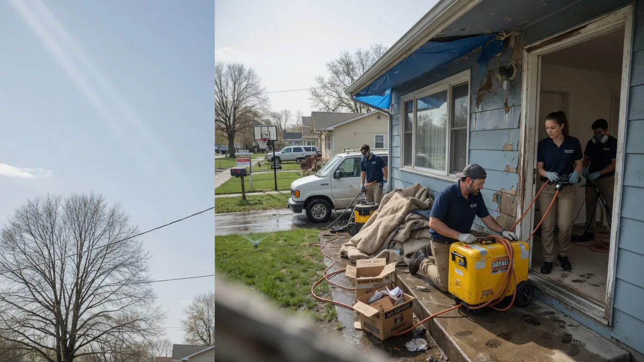 Basement Flood Cleanup in Burlington, KY near me